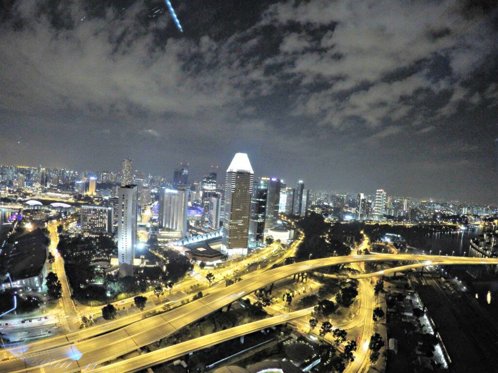 Singapore from panorama wheel