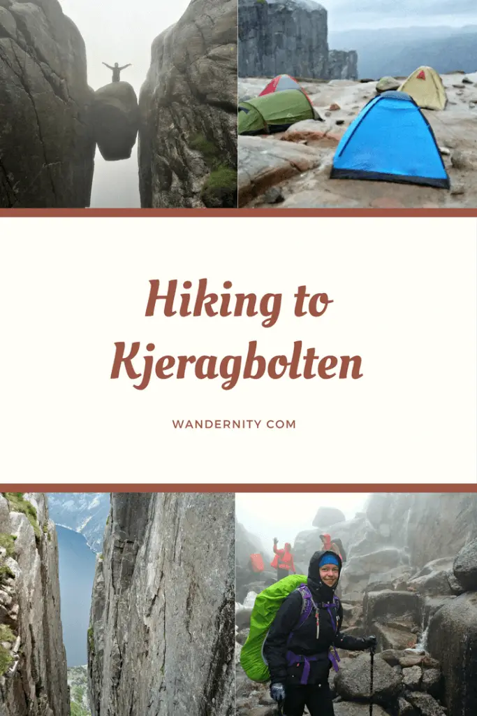 Hiking to Kjeragbolten