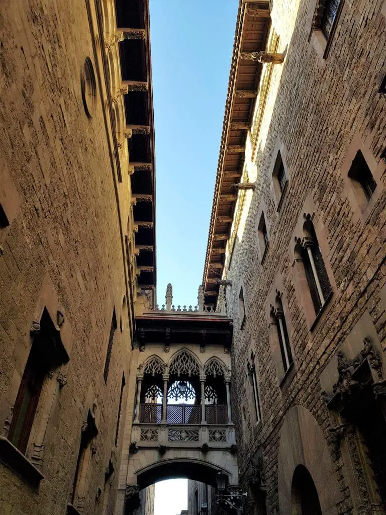 Gothic Quarter has incredible architecture, Barcelona