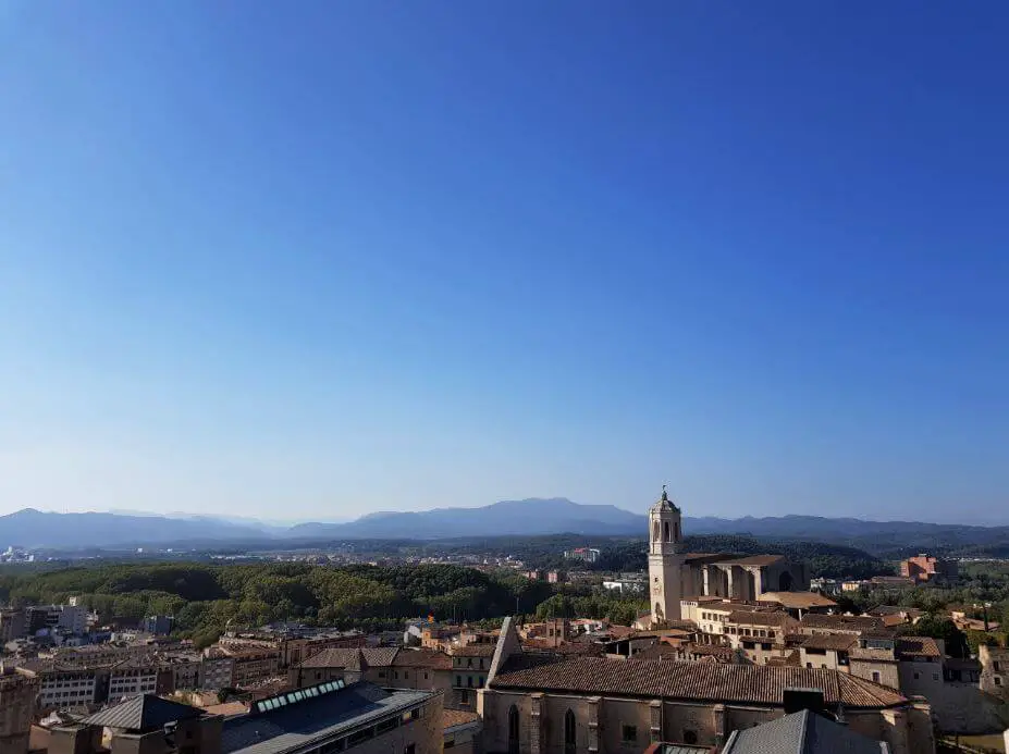 View from Muralles de Girona