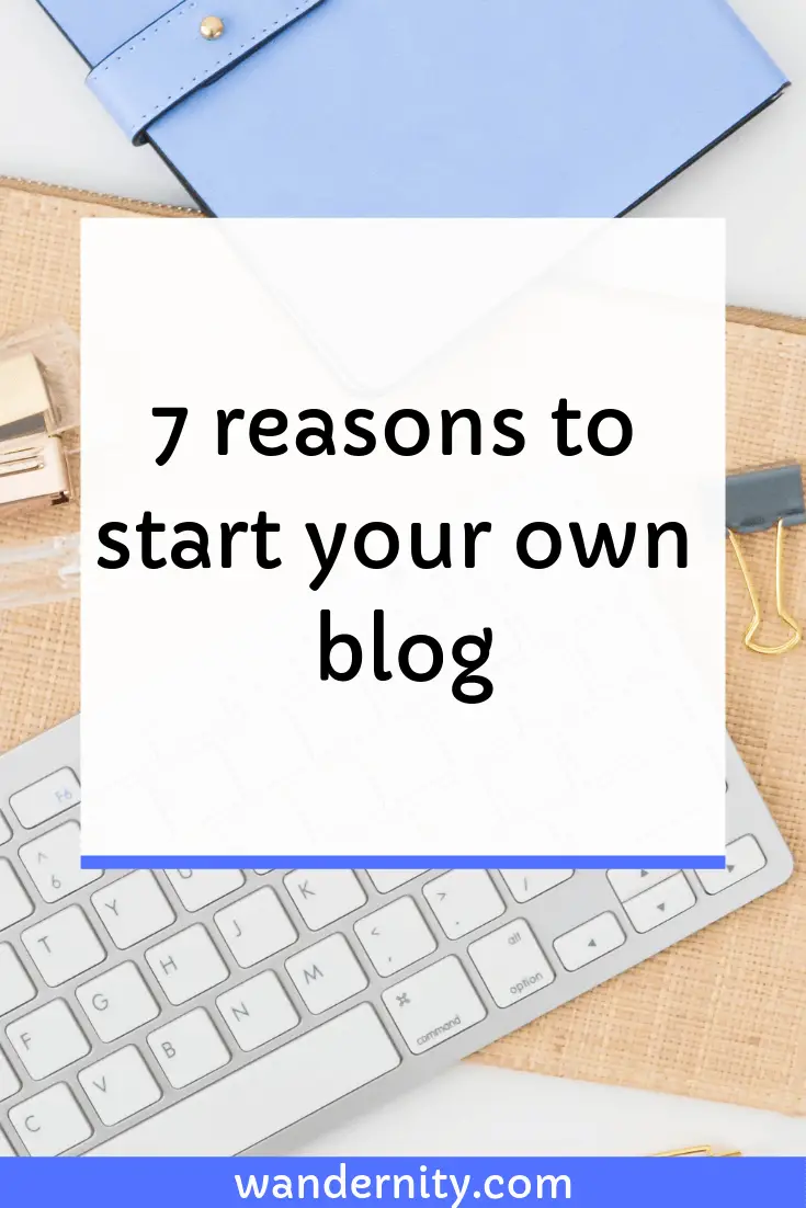 Start a blog 3