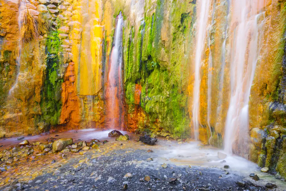 Cascade of Colors, Caldera de Taburiente, La Palma (Spain)