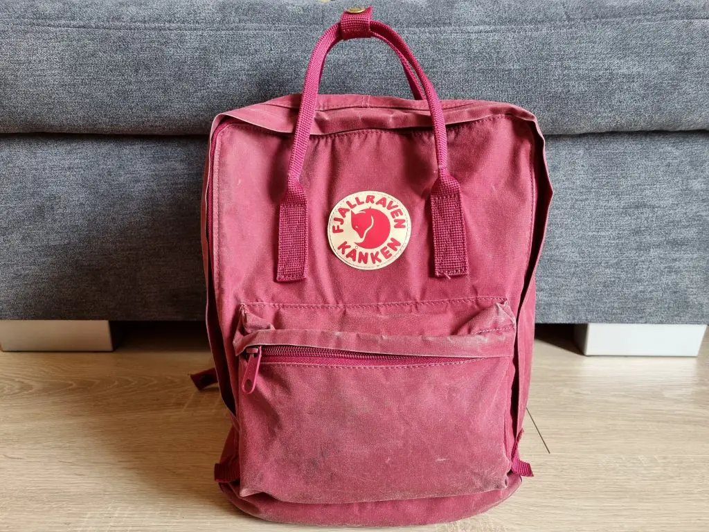 Cleaning discount fjallraven bag