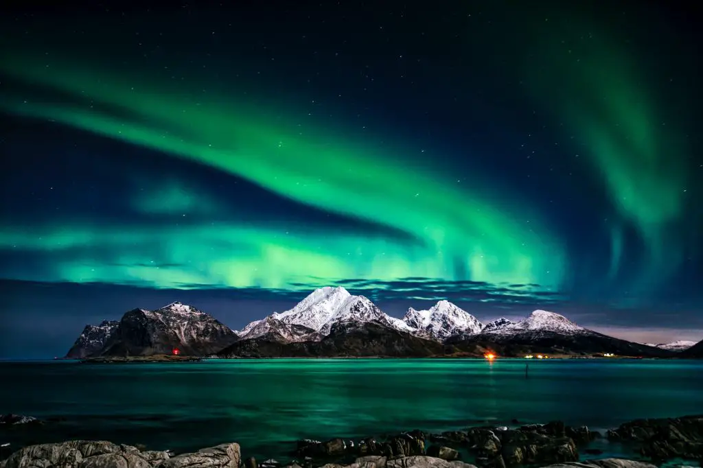 There is a chance to see the northern lights