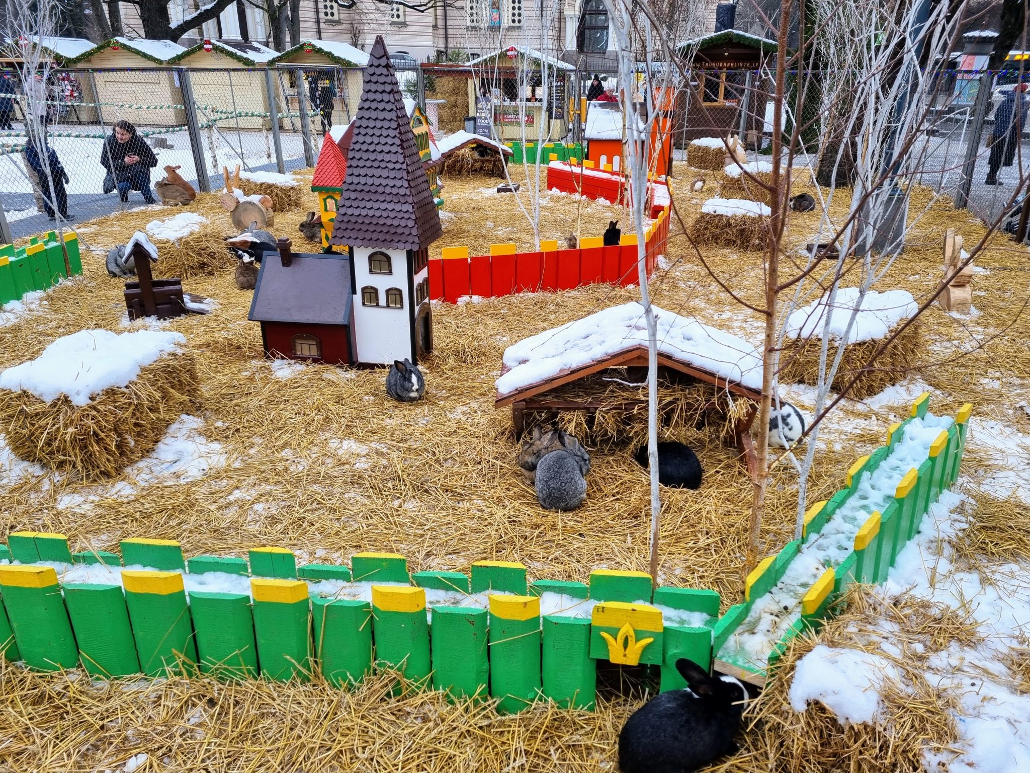 Riga Christmas market at Esplanade park