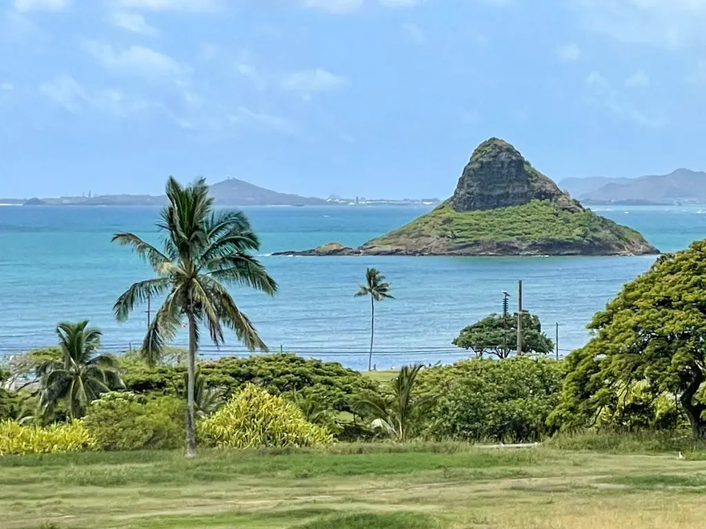 View of Mokolii Island from Oahu - Marcie Cheung
