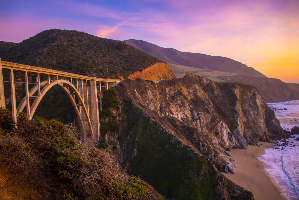 Bixby Creek Bridge, Monterey, United States