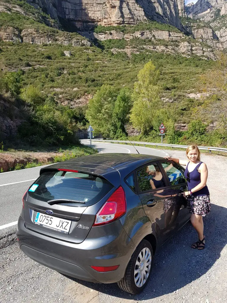 Rental car near Montserrat