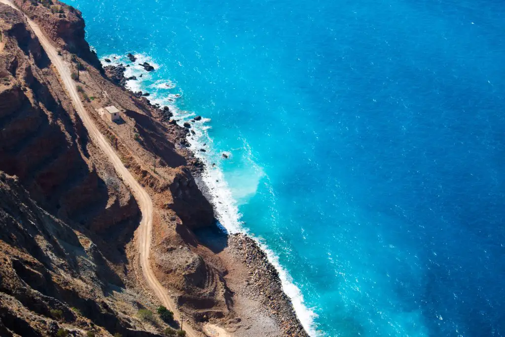 Dirt road in Crete
