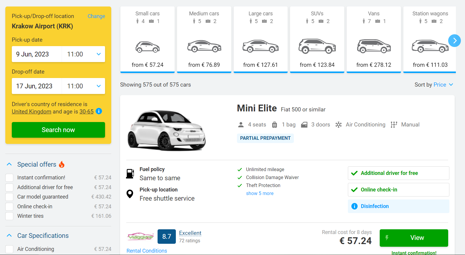Renting a Car in Krakow Airport, Poland What You Need to Know in 2024