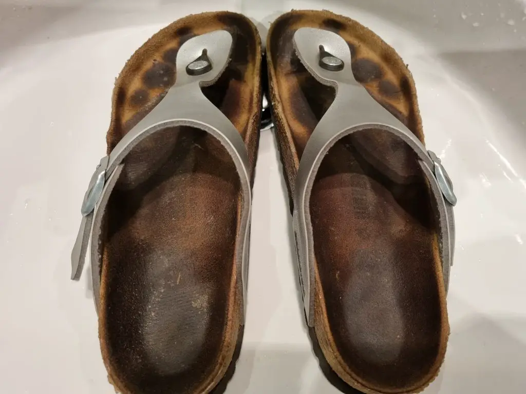 Old Birkenstocks after 3 years of usage